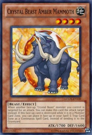 Crystal Beast Amber Mammoth LCGX EN159 Common Unlimited Legendary Collection 2 Unlimited Singles Crystal Beast Amber Mammoth LCGX EN159 Common Unlimited Legendary Collection 2 Unlimited Singles