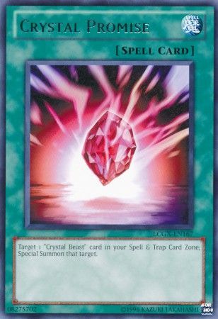 Crystal Promise LCGX EN167 Rare Unlimited Legendary Collection 2 Unlimited Singles Crystal Promise LCGX EN167 Rare Unlimited Legendary Collection 2 Unlimited Singles