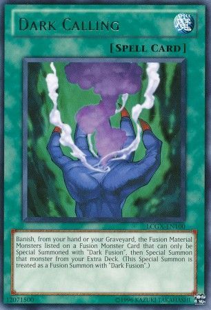 Dark Calling LCGX EN100 Rare Unlimited Dark Calling LCGX EN100 Rare Unlimited