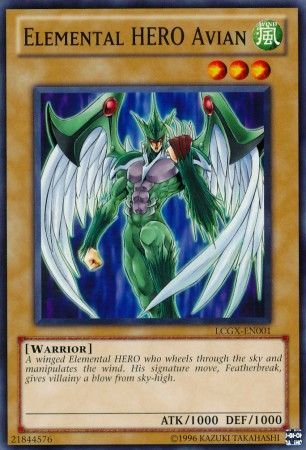 Elemental Hero Avian LCGX EN001 Common Unlimited Legendary Collection 2 Unlimited Singles Elemental Hero Avian LCGX EN001 Common Unlimited Legendary Collection 2 Unlimited Singles