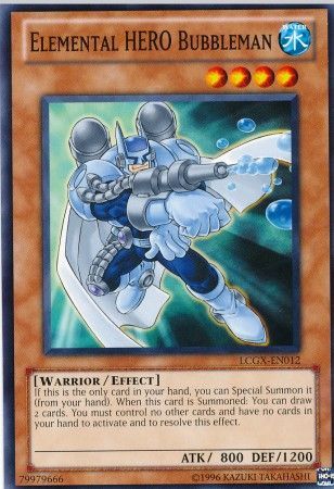 Elemental Hero Bubbleman LCGX EN012 Common Unlimited Legendary Collection 2 Unlimited Singles Elemental Hero Bubbleman LCGX EN012 Common Unlimited Legendary Collection 2 Unlimited Singles