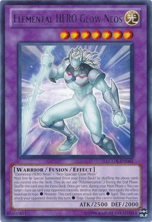 Elemental Hero Glow Neos LCGX EN061 Rare Unlimited Elemental Hero Glow Neos LCGX EN061 Rare Unlimited