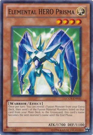 Elemental Hero Prisma LCGX EN033 Common Unlimited Legendary Collection 2 Unlimited Singles Elemental Hero Prisma LCGX EN033 Common Unlimited Legendary Collection 2 Unlimited Singles