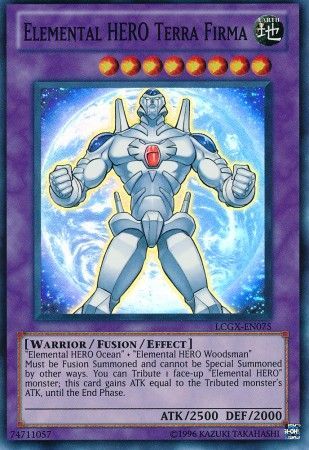 Elemental Hero Terra Firma LCGX EN075 Super Rare Unlimited Elemental Hero Terra Firma LCGX EN075 Super Rare Unlimited