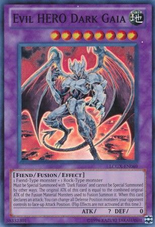 Evil Hero Dark Gaia LCGX EN069 Super Rare Unlimited Evil Hero Dark Gaia LCGX EN069 Super Rare Unlimited