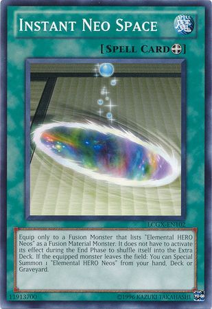 Instant Neo Space LCGX EN102 Common Unlimited Instant Neo Space LCGX EN102 Common Unlimited