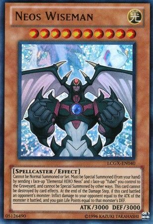 Neos Wiseman LCGX EN040 Ultra Rare Unlimited Neos Wiseman LCGX EN040 Ultra Rare Unlimited