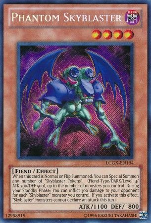 Phantom Skyblaster LCGX EN194 Secret Rare Unlimited Phantom Skyblaster LCGX EN194 Secret Rare Unlimited