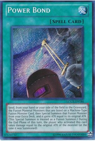 Power Bond LCGX EN184 Secret Rare Unlimited Power Bond LCGX EN184 Secret Rare Unlimited
