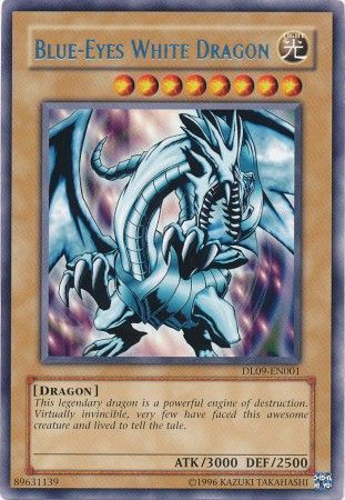 Blue-Eyes White Dragon - DL09-EN001 - Rare