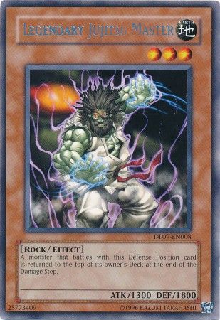 Legendary Jujitsu Master DL09 EN008 Rare Yu Gi Oh Promo Cards Legendary Jujitsu Master DL09 EN008 Rare Yu Gi Oh Promo Cards