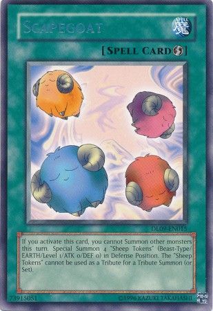 Scapegoat DL09 EN015 Rare Yu Gi Oh Promo Cards Scapegoat DL09 EN015 Rare Yu Gi Oh Promo Cards