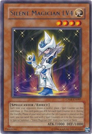 Silent Magician LV4 CP08 EN007 Rare Champion Pack Game 8 CP08 Silent Magician LV4 CP08 EN007 Rare Champion Pack Game 8 CP08