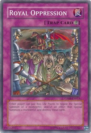 Royal Oppression CP08 EN013 Common Champion Pack Game 8 CP08 Royal Oppression CP08 EN013 Common Champion Pack Game 8 CP08