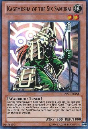 Kagemusha of the Six Samurai AP01 EN006 Super Rare Kagemusha of the Six Samurai AP01 EN006 Super Rare