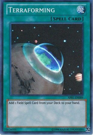 Terraforming AP01 EN009 Super Rare Terraforming AP01 EN009 Super Rare
