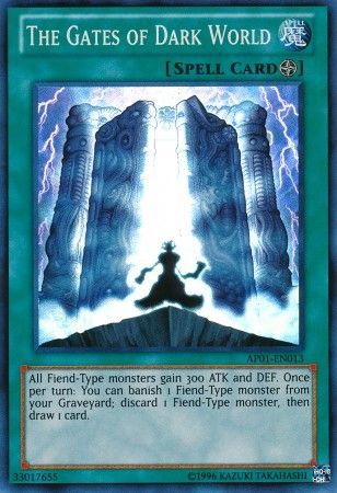 The Gates of Dark World AP01 EN013 Super Rare The Gates of Dark World AP01 EN013 Super Rare