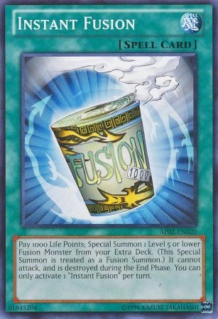 Instant Fusion AP02 EN020 Common Astral Pack 2 AP02 Instant Fusion AP02 EN020 Common Astral Pack 2 AP02