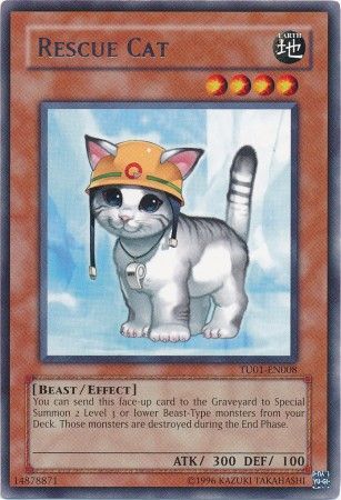 Rescue Cat TU01 EN008 Rare Rescue Cat TU01 EN008 Rare