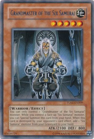 Grandmaster of the Six Samurai TU01 EN009 Rare Grandmaster of the Six Samurai TU01 EN009 Rare