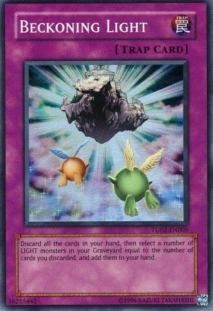 Beckoning Light TU02 EN005 Super Rare Turbo Pack 2 TU02 Beckoning Light TU02 EN005 Super Rare Turbo Pack 2 TU02