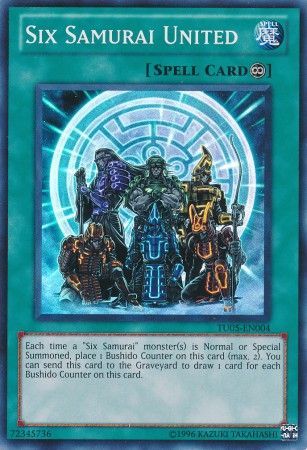 Six Samurai United TU05 EN004 Super Rare Six Samurai United TU05 EN004 Super Rare