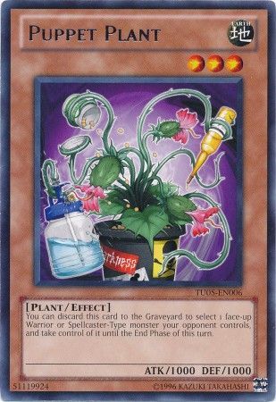 Puppet Plant TU05 EN006 Rare Puppet Plant TU05 EN006 Rare