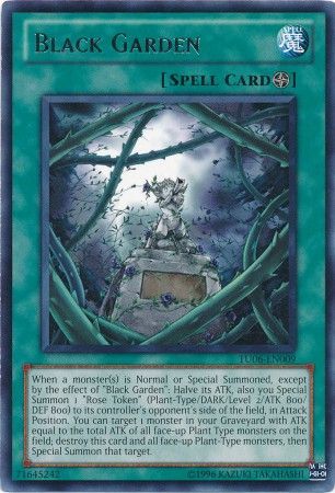 Black Garden TU06 EN009 Rare Black Garden TU06 EN009 Rare