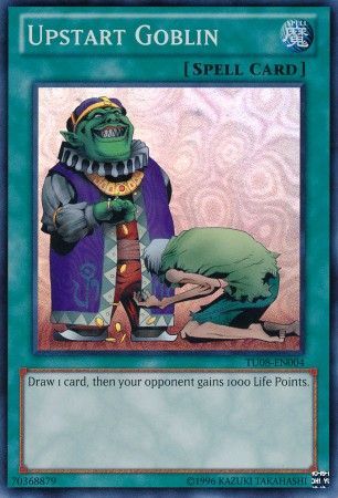 Upstart Goblin TU08 EN004 Super Rare Upstart Goblin TU08 EN004 Super Rare