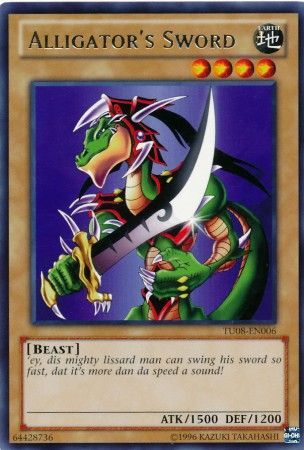 Alligator s Sword TU08 EN006 Rare Alligator s Sword TU08 EN006 Rare
