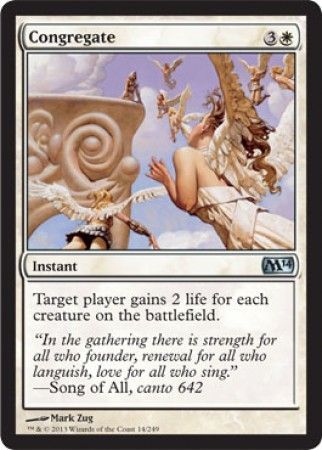 Congregate Magic 2014 M14 Singles Congregate Magic 2014 M14 Singles