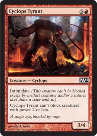 Cyclops Tyrant Magic 2014 M14 Singles Cyclops Tyrant Magic 2014 M14 Singles