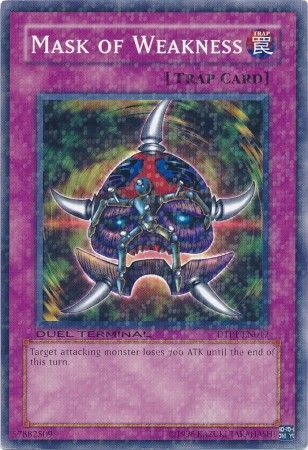Mask of Weakness DTP1 EN017 Normal Parallel Rare Mask of Weakness DTP1 EN017 Normal Parallel Rare