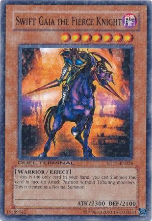 Swift Gaia the Fierce Knight DTP1 EN026 Normal Parallel Rare Swift Gaia the Fierce Knight DTP1 EN026 Normal Parallel Rare