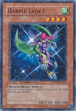 Harpie Lady 1 DTP1 EN027 Normal Parallel Rare Harpie Lady 1 DTP1 EN027 Normal Parallel Rare