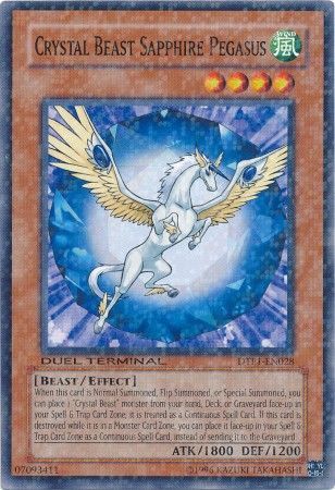 Crystal Beast Sapphire Pegasus DTP1 EN028 Duel Terminal Preview DTP1 Crystal Beast Sapphire Pegasus DTP1 EN028 Duel Terminal Preview DTP1