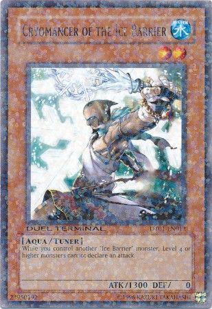 Cryomancer of the Ice Barrier DT01 EN012 Rare Parallel Rare Duel Terminal 1 DT01 Cryomancer of the Ice Barrier DT01 EN012 Rare Parallel Rare Duel Terminal 1 DT01