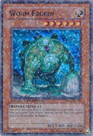Worm Erokin DT01 EN030 Super Parallel Rare Worm Erokin DT01 EN030 Super Parallel Rare