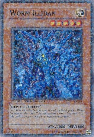 Worm Illidan DT01 EN083 Super Parallel Rare Duel Terminal 1 DT01 Worm Illidan DT01 EN083 Super Parallel Rare Duel Terminal 1 DT01