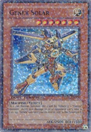 Genex Solar DT02 EN016 Super Parallel Rare Genex Solar DT02 EN016 Super Parallel Rare