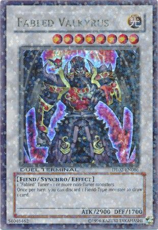 Fabled Valkyrus DT02 EN086 Ultra Parallel Rare Fabled Valkyrus DT02 EN086 Ultra Parallel Rare
