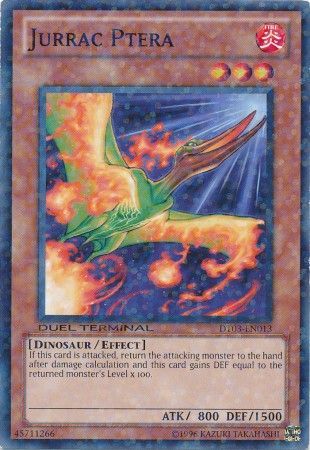 Jurrac Ptera DT03 EN013 Normal Parallel Rare Jurrac Ptera DT03 EN013 Normal Parallel Rare