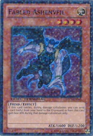 Fabled Ashenveil DT03 EN065 Super Parallel Rare Fabled Ashenveil DT03 EN065 Super Parallel Rare