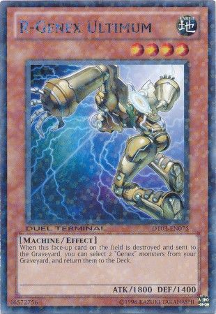 R Genex Ultimum DT03 EN075 Rare Parallel Rare R Genex Ultimum DT03 EN075 Rare Parallel Rare