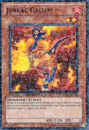 Jurrac Gallim DT04 EN026 Normal Parallel Rare Duel Terminal 4 DT04 Jurrac Gallim DT04 EN026 Normal Parallel Rare Duel Terminal 4 DT04