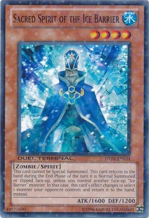 Sacred Spirit of the Ice Barrier DT04 EN034 Sacred Spirit of the Ice Barrier DT04 EN034