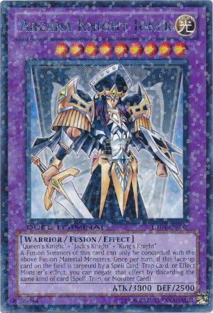 Arcana Knight Joker DT04 EN037 Rare Parallel Rare Duel Terminal 4 DT04 Arcana Knight Joker DT04 EN037 Rare Parallel Rare Duel Terminal 4 DT04