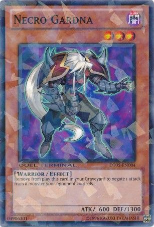 Necro Gardna DT05 EN004 Normal Parallel Rare Necro Gardna DT05 EN004 Normal Parallel Rare