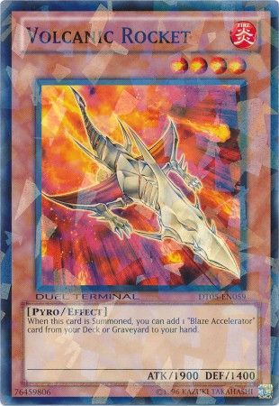 Volcanic Rocket DT05 EN059 Normal Parallel Rare Volcanic Rocket DT05 EN059 Normal Parallel Rare