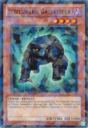 Steelswarm Gatekeeper DT05 EN078 Normal Parallel Rare Duel Terminal 5 DT05 Steelswarm Gatekeeper DT05 EN078 Normal Parallel Rare Duel Terminal 5 DT05